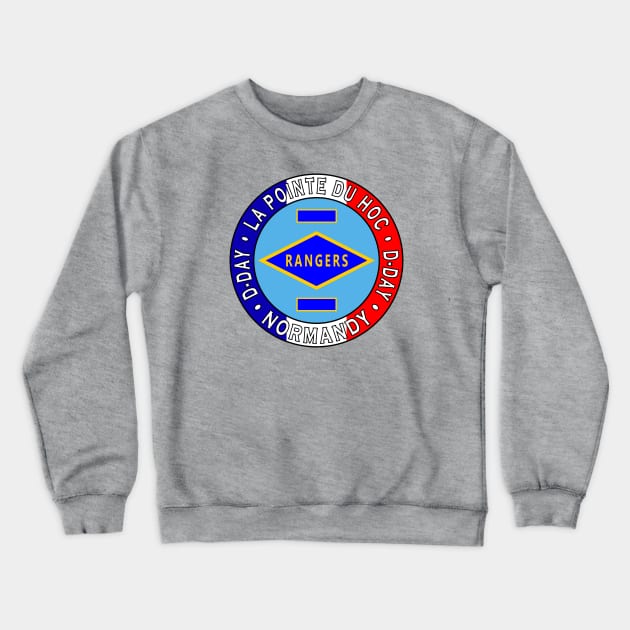 D-Day Landings - La Pointe du Hoc Crewneck Sweatshirt by Lyvershop